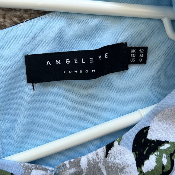 Blue Floral Dress - Picture 3 of 4